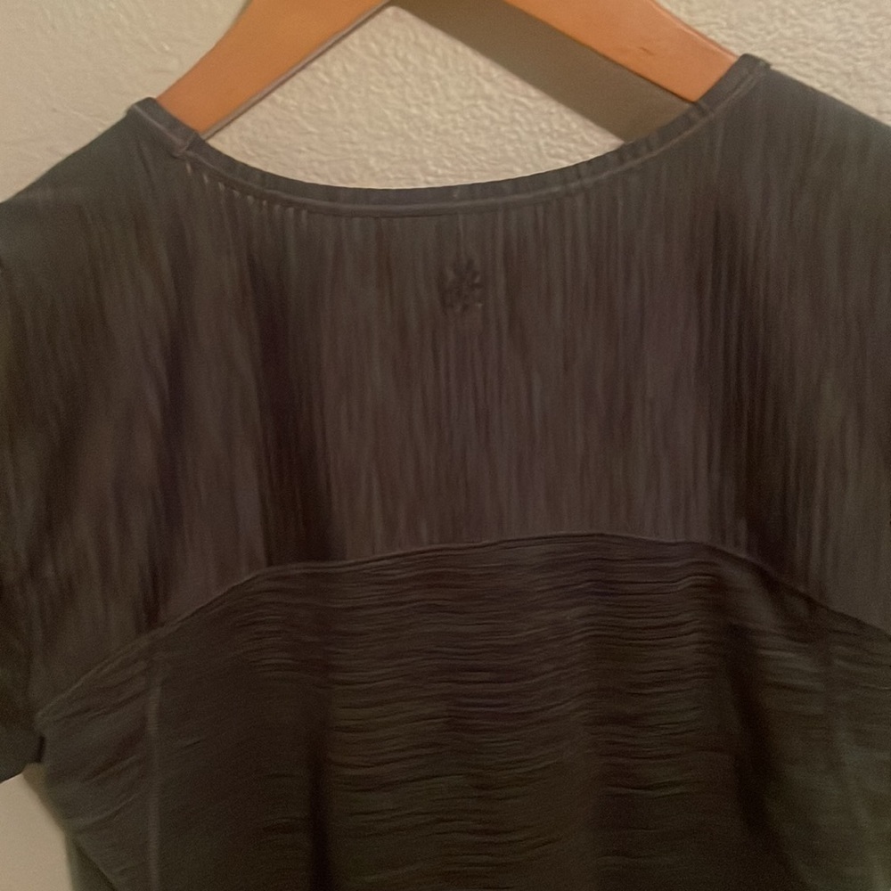 Athleta workout top sz s small woman’s heather grey - Picture 4 of 4